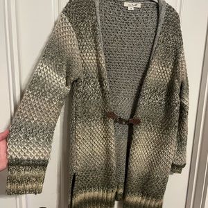Cardigan with Buckle Size L/XL